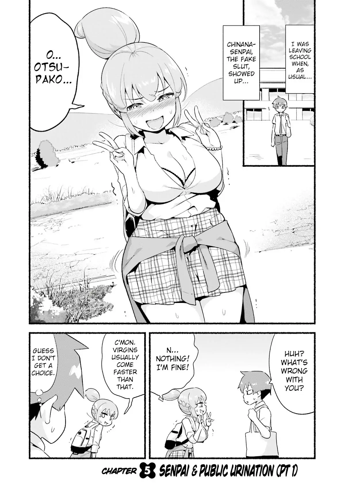 Uso-Bitch Senpai-Volume 1 Chapter 5